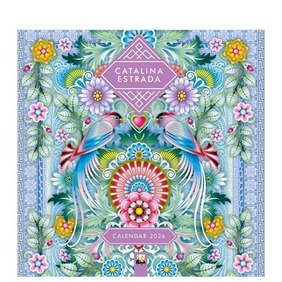 【预售】Catalina Estrada插画 2026年挂历（艺术日历） Catalina Estrada Wall Calendar 2026 (Art Calendar) 英文进口原版日历