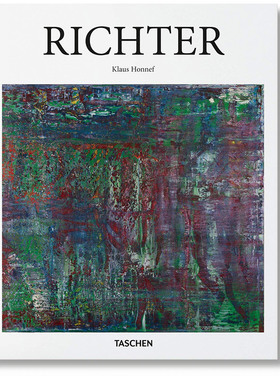 【现货】【Basic Art 2.0】Richter 格哈德.里希特 英文原版图书籍进口正版 艺术入门画册 Klaus Honnef 英文版 TASCHEN