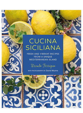 【预售】Cucina Siciliana，情迷西西里：烹饪艺术 英文原版图书籍进口正版 餐饮