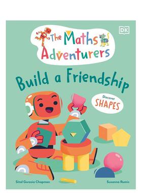 【预售】【数学冒险家】交个好朋友：形状【The Maths Adventurers】Build a Friendship英文进口原版儿童绘本图书Sital Gorasia