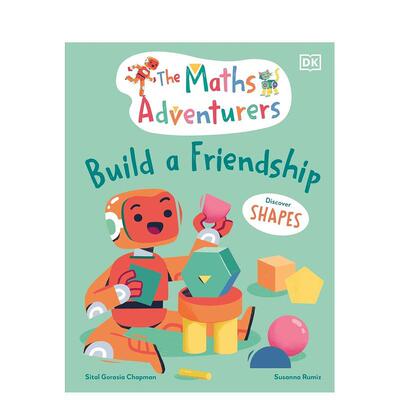 【预售】【数学冒险家】交个好朋友：形状【The Maths Adventurers】Build a Friendship英文进口原版儿童绘本图书Sital Gorasia