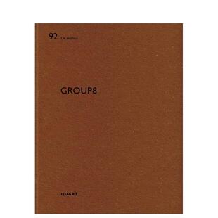 建筑设计图书Heinz 预售 Group8 Wirz Christophe 德文 Marchand 第八组 Catsaros 英文双语对照 Bruno 英文进口原版