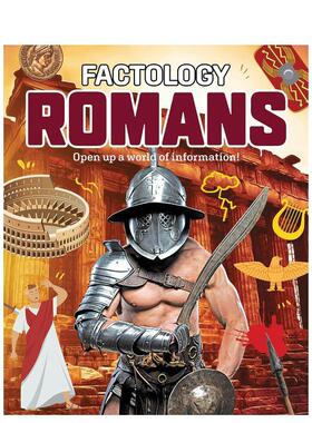 【预售】【事实学派】罗马Factology: Romans英文进口原版儿童百科图书Button Books外文正版
