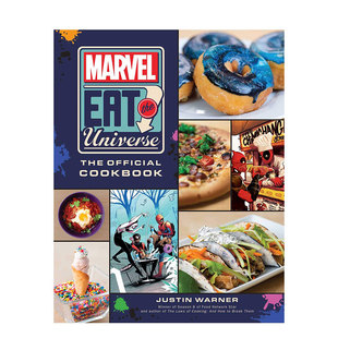 Eat the 餐饮烹饪英文原版 现货 图书籍进口正版 英文原版 Marvel 吃掉漫威宇宙：漫威主题食谱 Universe