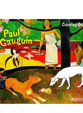 【现货】高更：绘画本Coloring Book Gauguin英文进口原版儿童图书6-9岁艺术启蒙Doris Kutschbach