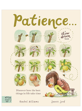 【现货】耐心：探索生命历程 Patience 英文进口外文原版儿童绘本Rachel Williams童书