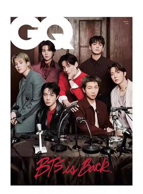 GQ Magazine绅士 2026/2025 BTS防弹少年团/叶舒华/李硕珉/周杰伦 封面 新刊过刊 港台原版期刊杂志图书籍 流行时尚杂志