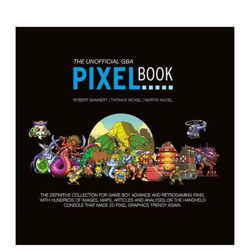 【预售】GBA像素艺术集：复古掌机游戏视觉典藏 The GBA Pixel Book 英文进口原版艺术插画原画设定集正版图书籍 任天堂Bitmap Bo