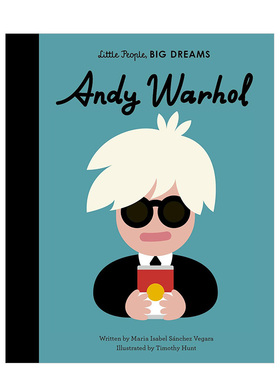 【预售】【Little People, Big Dreams】Andy Warhol，【小人物，大梦想】安迪·沃霍尔 儿童故事启蒙绘本 英文原版图书籍进口正版