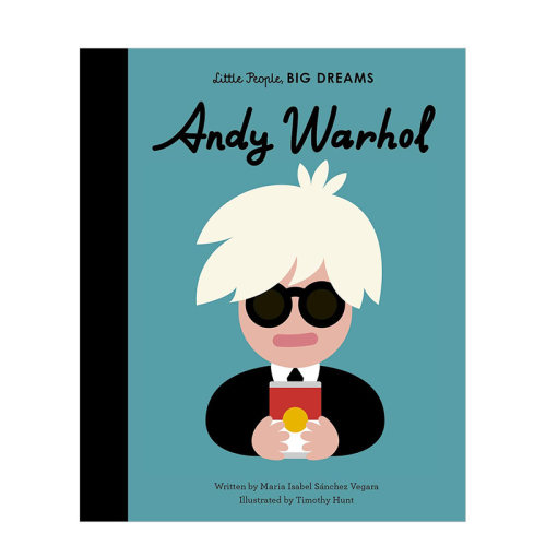 【预售】【Little People, Big Dreams】Andy Warhol，【小人物，大梦想】安迪·沃霍尔 儿童故事启蒙绘本 英文原版图书籍进口正版