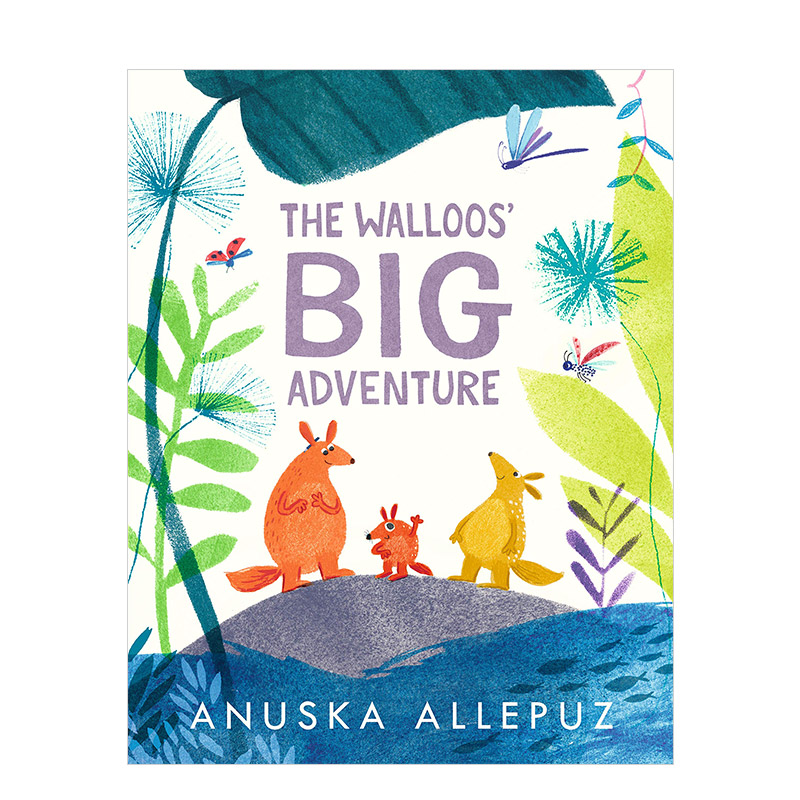 【现货】The Walloos’ Big Adventure沃卢一家的大冒险儿童英文绘本-封面