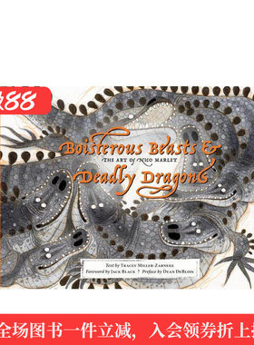 【预售】角色设计师尼科·马莱的艺术Boisterous Beasts & Deadly Dragons: The Art of Nico Marlet英文进口原版艺术插画原画设定