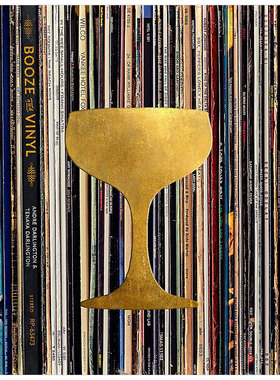 【预售】Booze & Vinyl: A Spirited Guide to Great Music and Mixed Drinks 鸡尾酒与黑胶唱片音乐搭配指南 生活类英文原版图书