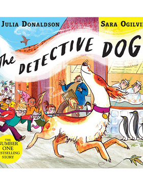 【现货】THE DETECTIVE DOG /ANGLAIS (MAC MILAN CHILD) 英国侦探犬麦克米兰儿童 Julia Donaldson茱莉亚·唐纳森 绘本原版书正版