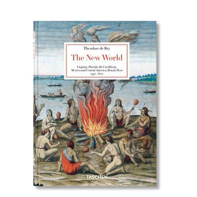 【预售】西奥多·德·布里：新世界Theodore de Bry.【45th Anniversary Edition】英文进口原版艺术画册画集正版图书籍Larry E.