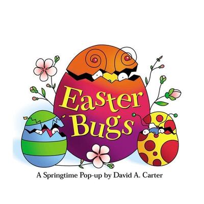 【现货】【立体书】飞虫的复活节EASTER BUGS【Pop-Up】英文进口原版儿童图书立体书CARTER  DAVID A.