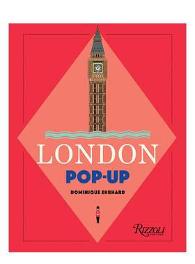 【现货】【Dominique Erhard立体书大师米尼克·艾哈德】London 伦敦立体书英文原版图书籍进口正版