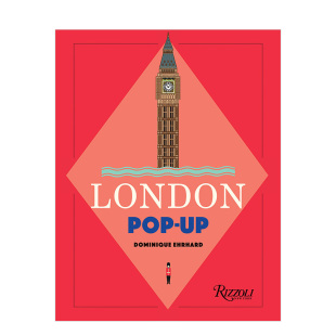 现货 伦敦立体书英文原版 Dominique London 图书籍进口正版 Erhard立体书大师米尼克·艾哈德