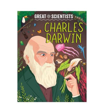 【现货】伟大科学家：查尔斯?达尔文 Great Scientists: Charles Darwin 英文进口原版儿童绘本图书Anna Baker