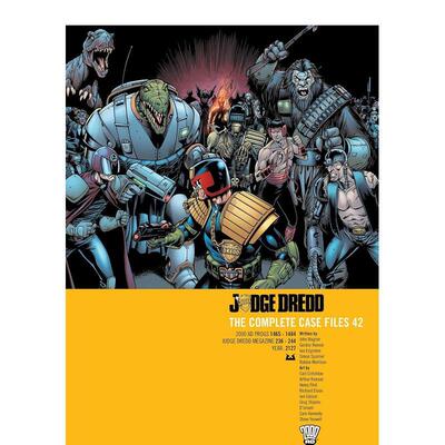 【预售】爵德判官：第 42 版：完整案件档案 Judge Dredd: The Complete Case Files 42 英文进口原版漫画正版图书籍JOHN WAGNER