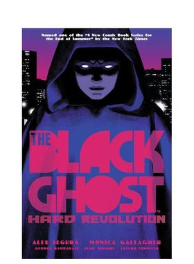 【现货】 The Black Ghost，黑色幽灵 悬疑冒险漫画图像小说 英文原版图书籍进口正版 Monica Gallagher
