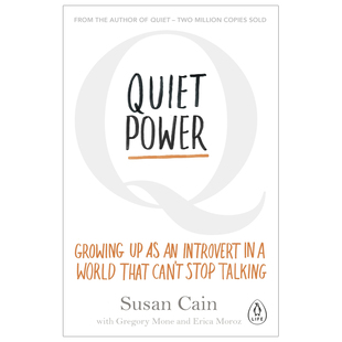 Introverts Mone 安静 力量：内向 The Strengths Cain 图书籍 Susan Power Secret Gregory 人 英文原版 Quiet 现货