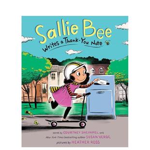 Thank 现货 Writes You 6岁Verde 感谢信Sallie 儿童绘本图书3 莎莉·比 Susan人际关系 Bee Note英文进口原版