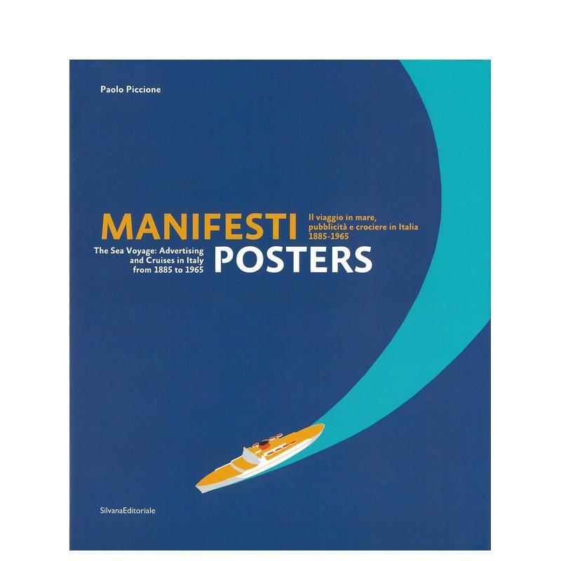 【预售】海报:海上航行 —— 意大利广告与邮轮(1885-1965) Posters: The Sea Voyage 英文进口原版印刷版式色彩设计图书Silv