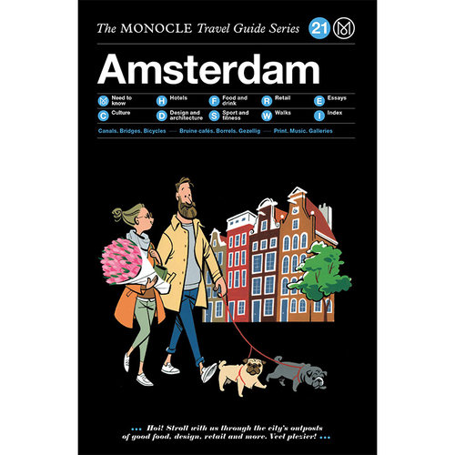 【现货】 The Monocle Travel Guide to Amsterdam (Updated Version) 【Monocle旅行指南】阿姆斯特丹（更新版） 英文原版图书籍