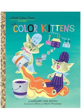 【现货】彩色小猫【Little Golden Book】The Color Kittens英文儿童图书籍进口原版Golden Books3-6岁