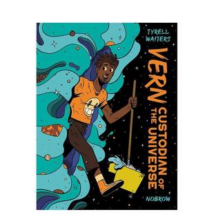 Universe 6岁T 弗恩：宇宙守护者Vern 儿童漫画图书3 英文进口原版 2023英国图书设计与制作奖短名单 the Custodian 预售