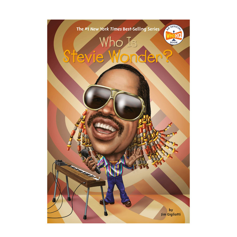 【现货】史提夫·汪达是谁?Who Is Stevie Wonder?英文原版儿童故事阅读