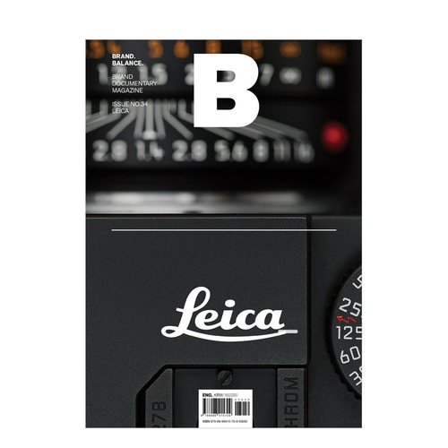 【预售】 B-Magazine (韩国) 杂志 2015年02期 NO.34 3月刊 (LEICA-莱卡相机) 英文原版 进口正版 杂志期刊 单期杂志