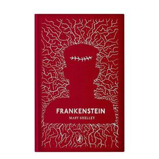 儿童文学 弗兰肯斯坦 Frankenstein 青少年读物Shelley 海雀布纹经典 英文原版 Mary外文图书 现货