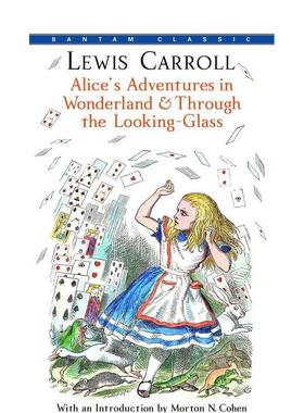 【预售】Word Cloud Classics 字云经典系列 Alices Adventures in Wonderland and Through the Looking Glass 爱丽丝梦游仙境