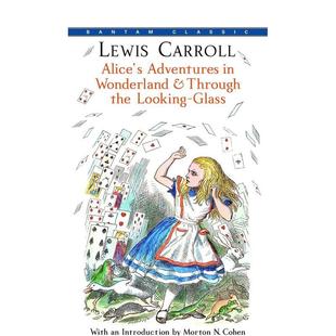 預售 系列 the Classics Looking Cloud Through Alices 愛麗絲夢游仙境 and Word 字云經(jīng)典 Adventures Glass Wonderland