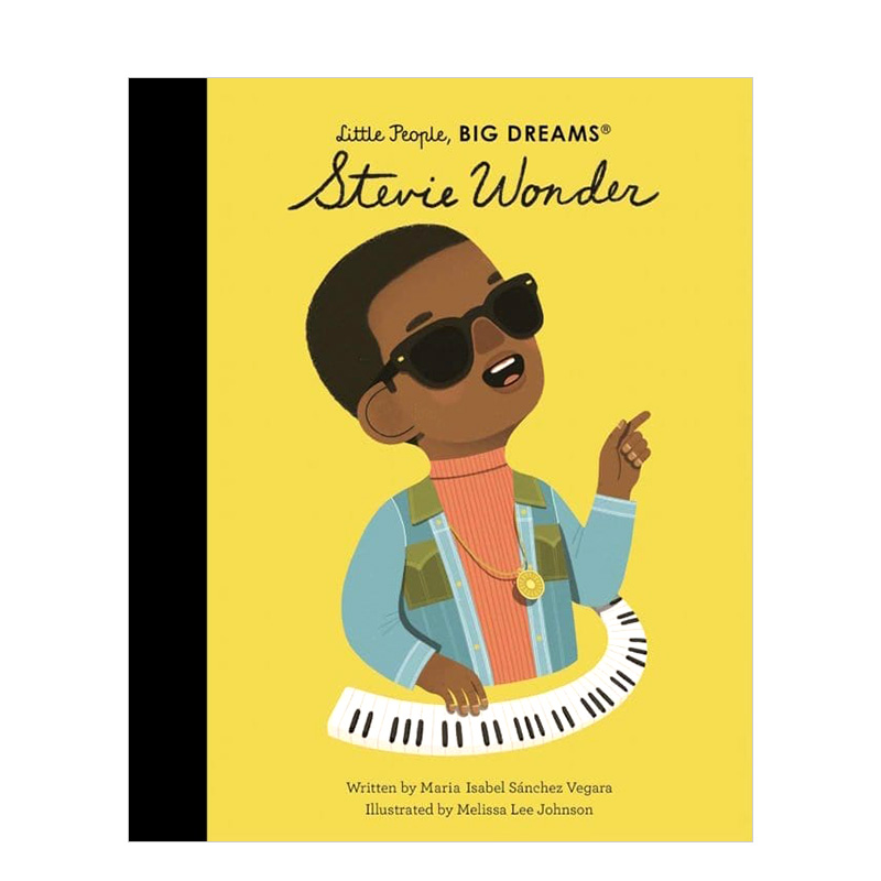 【现货】【Little People, Big Dreams】Stevie Wonder，【小人物，大梦想】史蒂夫·旺德 英文儿童故事绘本 原版图书籍进口正版