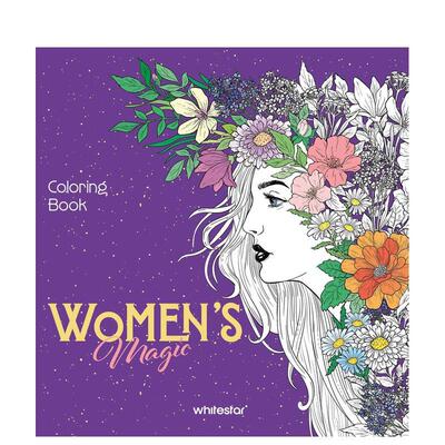 【预售】女性魔力：涂色本 Women’s Magic. Coloring Book 英文进口原版创意图书Sara Muzio外文正版