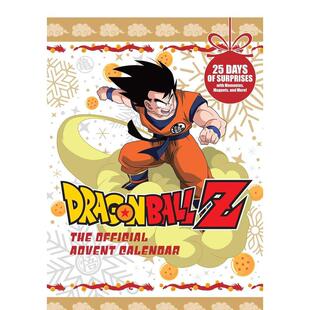 Advent 预售 The Calendar七龙珠Z：官方圣诞倒计时日历 Insight Ball 日历 Dragon Editions 英文进口原版 Official