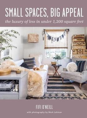 【预售】Small Spaces, Big Appeal，小空间,大魅力 英文进口原版图书籍进口正版 O‘neill, Fifi 空间与装饰