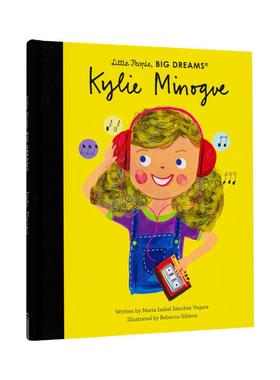 【现货】【小人物,大梦想】凯莉·米洛【Little People,Big Dreams】Kylie Minogue英文进口原版儿童绘本图书3-6岁Maria Isabel S
