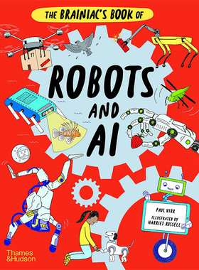 【现货】The Brainiac’s Book of Robots and AI，超天才之书： Paul Virr, Harriet Russell 儿童绘本-IP/系列 Thames & Hudson