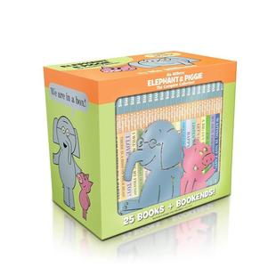 The 现货 全集Elephant Complete 6岁Mo 章节书儿童图书籍3 大象 Willems 小猪：盒装 Collection英文进口原版 Piggie