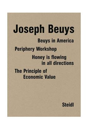 【预售】约瑟夫·博伊斯（盒装） Joseph Beuys: Four Books in a Box 英文进口原版艺术画册画集外文图书Klaus Staeck  Gerhard