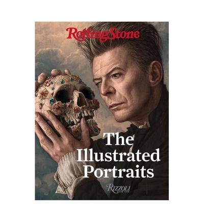【现货】 Rolling Stone:The Illustrated Portraits，滚石杂志:肖像 英文原版图书籍进口正版 音乐Gus Wenner