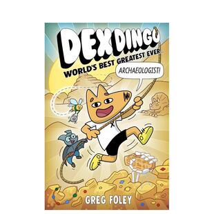 【预售】袋鼠戴克斯：世界上* 棒的考古学家（精装） Dex Dingo: World's Best Greatest Ever Archaeologist 英文进口原版儿童漫