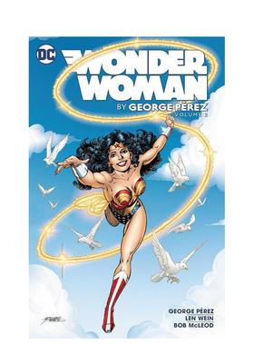 【现货】神奇女侠 卷2（2025版本） DC漫画界传奇画师乔治佩雷斯 Wonder Woman by George Perez Vol. 2 英文进口原版漫画外文图书
