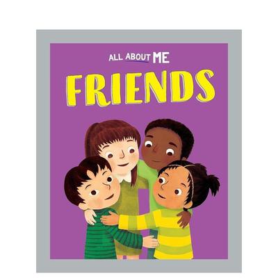 【预售】关于我的一切：朋友All About Me: Friends英文进口原版儿童绘本图书3-6岁 人际关系Dan Lester