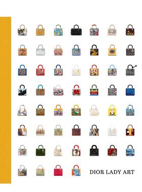 【预售】迪奥Lady Art艺术家合作系列 Dior Lady Art英文进口原版时尚设计图书Texts by Hervé Mikaeloff, Jér?me Hanover, and