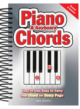 【现货】Piano & Keyboard Chords 钢琴&电子琴和弦 英文版 音乐乐器学习 Easy-to-Use 英文原版图书籍进口正版   Jake Jackson